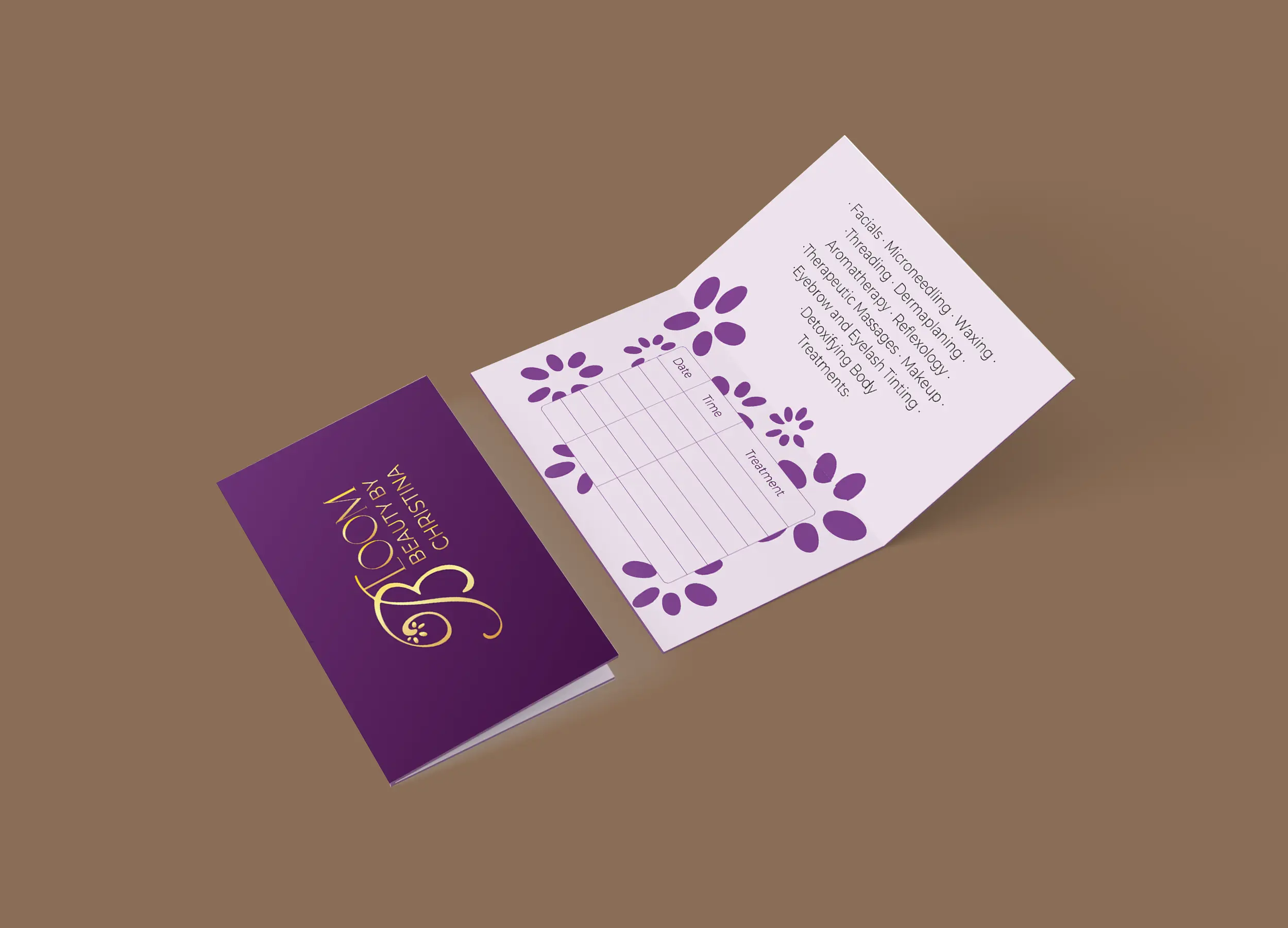 Bloom Beauty Spa Branding